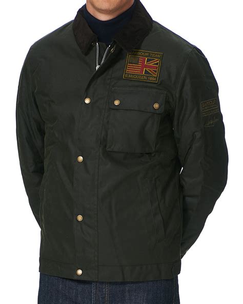 barbour steve mcqueen workers jacket.